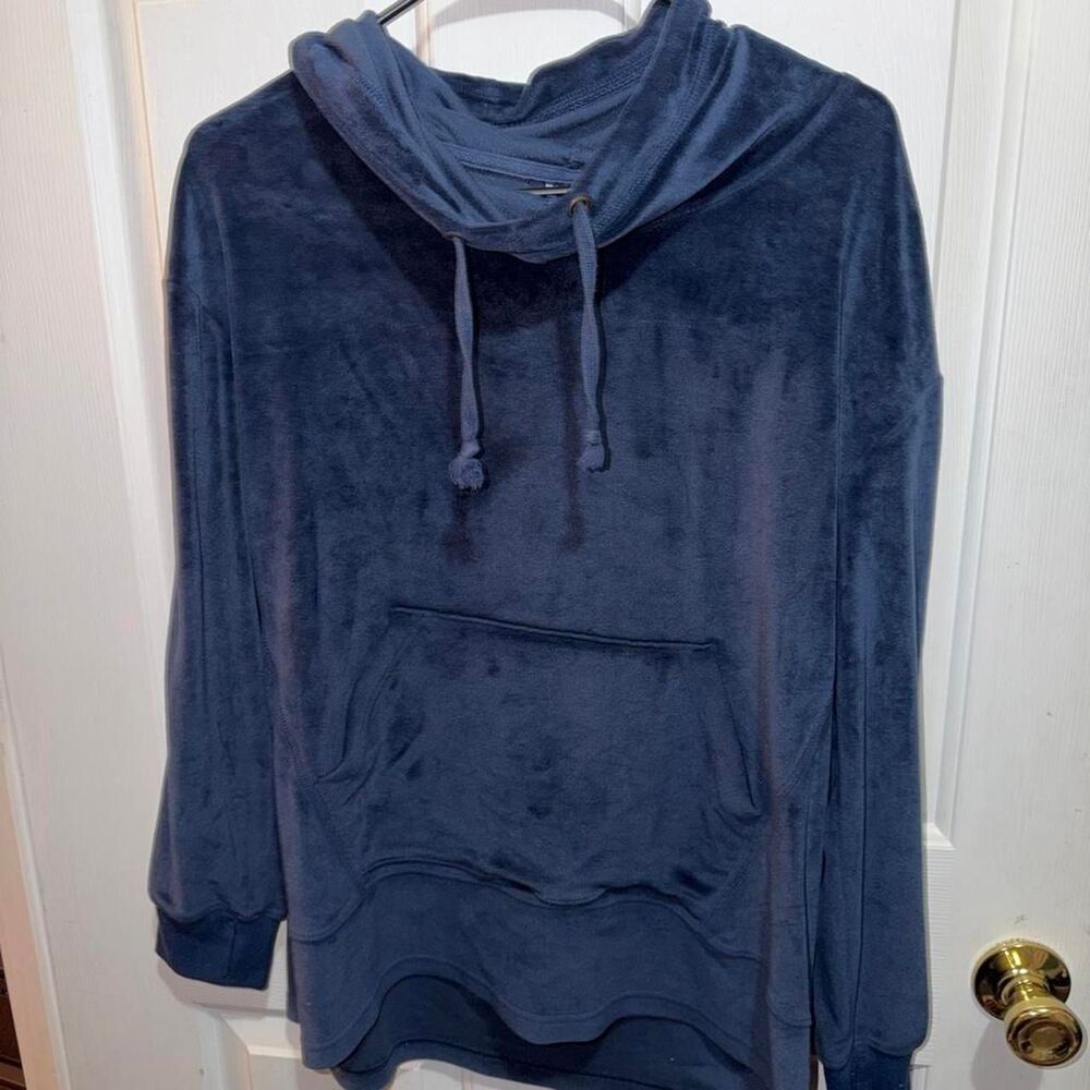 Athletic-works Women's Blue and Navy Hoodie